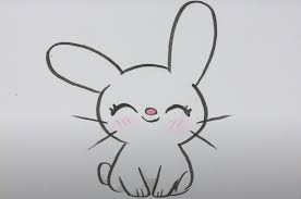 Coloriageetdessins.com vous offre la possibilité de colorier ou imprimer votre dessin lapin à découper en ligne gratuitement. Tutoriel Comment Dessiner Un Lapin Mignon En Moins De 5 Minutes Coeur Coeur