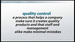 Four Types Of Quality Control