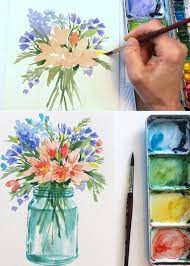 20 Best Watercolor Flowers Tutorials