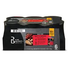 Maybe you would like to learn more about one of these? Pure Balance Grain Free Formula Adult Wet Dog Food Beef Chicken 12 5 Oz 6 Pack Walmart Com Walmart Com