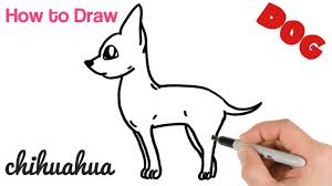 Click on the dinosaur above to find out how i created these colorful images from my indominus rex dinosaur drawing. How To Draw Chihuahua Puppy Easy Drawings For Beginners Youtube
