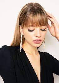 Jules Smith Ice Queen Collection Sparkle Twist Earrings These Fabulous Earrings Will Add A Touch Of Glitzy Drama Hair Styles Bob Hairstyles Fringe Haircut
