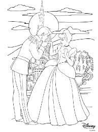 Prince charming has a cameo in the snow white portion of the game: Disney Princess Cinderella And Prince Charming Coloring Page Crayola Com