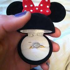 Minnie Mouse Engagement Ring Box Disney Engagement Rings Disney Engagement Creative Engagement Rings
