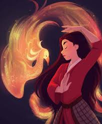 Mulan And The Fenix Disney Artwork Disney Fan Art Disney Drawings