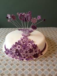 Check spelling or type a new query. Purple Flowers 60th Birthday Cake 60th Birthday Cakes Birthday Cake Cake Creations