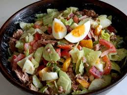 Gemischter Salat Mit Eiern Und Thunfisch Chefkoch Rezept Gemischter Salat Salat Salat Mit Thunfisch