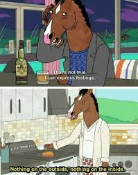 Bojack Horseman Nothing On The Inside Nothing On The Outside True Story Bojack Horseman Horseman Cartoon Quotes