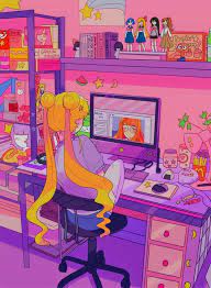 Steal The Look 90 S Anime Girls On We Heart It Sailor Moon Wallpaper Sailor Moon Aesthetic Sailor Moon Art