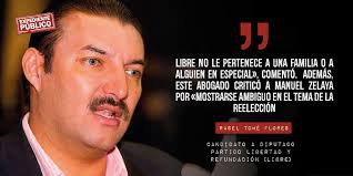 Rasel Tomé y su convulso recorrido político en Honduras