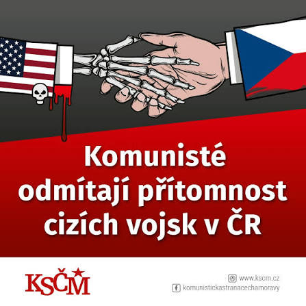 KSČM - 🟥 Proamerický prezident Pavel podepsal vazalskou smlouvu s USA 🟥 👉 Dle očekávání prezident Petr Pavel, který by měl hájit především zájmy suverénní České republiky 🇨🇿, poctivě splnil přání americké
