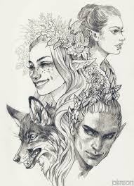 Artstation Anna Podedworna Elf Drawings Elf Art Art