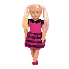 Depending on the type of temporary hair dye, you. Adeline Doll 18 Inch Blonde Hair Chalk Doll Our Generation