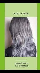 Grey blue hair color bremod. New Colors Bremod Hair Color Dye 9 18 Grey Blue Lazada Ph