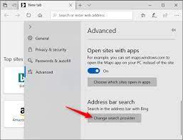 In the menu, choose advanced settings. How To Change Microsoft Edge To Search Google Instead Of Bing