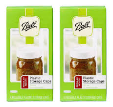 Hello staci, thank you for your inquiry. Amazon Com Ball Regular Mouth Plastic Mason Jar Storage Lids 8 Count Per Pack 2 Packs Total Kitchen Dining