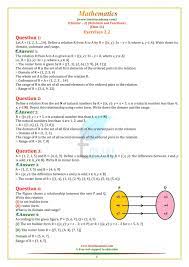 Https Www Tiwariacademy Com Ncert Solutions Ncert Solutions 11 Maths Chapter 2 Functions Math Math Solutions