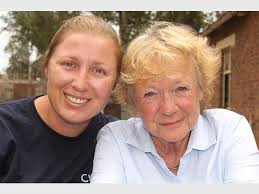 At the end of a hungry dog's leash is an even hungrier person