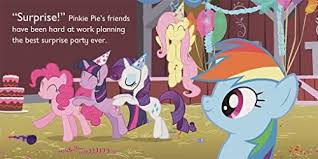 This page lists all character that are main, supporters, and those that are other animal characters. My Little Pony Happy Birthday Pinkie Pie Book Book By My Little Pony Amazon Ae