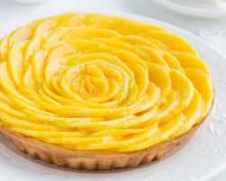 Recette De Tarte Aerienne A La Mangue Et Au Fromage Frais Recette Recette Recette Tarte Tarte Aux Fruits Frais