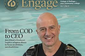 Engage Mag: COD Alumnus Jim Elliott, CEO of Diveheart
