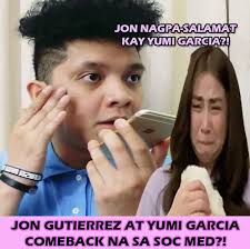 JON GUTIERREZ AT YUMI GARCIA NAGPAPARAMDAM NA SA TWITTER! JON GUTIERREZ  PINASALAMATAN SI YUMI GARCIA