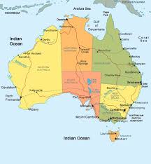 Map Of Australia Noosa Australia Australia Map Australia