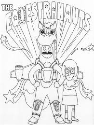 Bob S Burgers The Equestranauts Cartoon Coloring Pages Coloring Books Coloring Pages