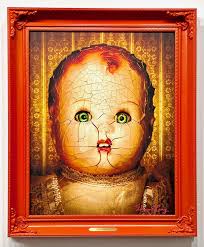 Gothic Wood Face Antique