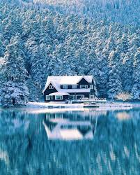 As syria iraq iran armenia azerbaijan georgia sat: Snowy Lake House In Turkey Damnthatsinteresting