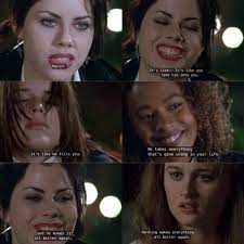 Rochelle (on left) and friend pose at the back of rochelle's store. The Craft Movie Quote The Craft Movie Movie Quotes Nancy The Craft