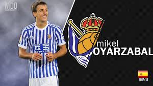 Oyarzabal explica la celebración con la trompeta de illaramendi. Mikel Oyarzabal Real Sociedad Goals Skills Assists 2017 18 Hd Youtube
