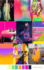Day Glo Tendenze Moda Tendenze Illustrazioni Di Moda