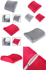 Visit To Buy Memory Foam Lumbar Back Support Cushion Pillow For Car Auto Seat Massage Neck Pillow Home Office Breathable Pillow Cushion Car Seats Neck Pillow