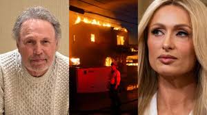 Billy Crystal, Levy, Paris Hilton, Mandy Moore and other famous celebs lose  their homes in LA wildfires