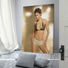 Amazon.com: HBHLYUN Halle Maria Berry Sexy Poster Canvas Wall Art Posters  For Room Aesthetic And Decor 10 Poster For Living Room Bedroom Office Decor  20x30inch(50x75cm): Posters & Prints