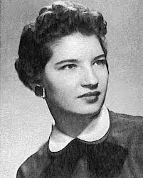 From Sarah Pretty, sweet Cecila Ann's listing under her senior picture:  Four years pep squad, three years cheerleader, one year head cheerleader;  two years business manager of the pep squad; one year