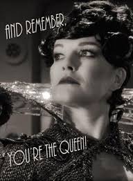 I have to say, Captain Janeway as Queen Arachnia is one of my favorite  Voyager moments.