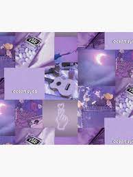 You can also upload and share your favorite purple aesthetic collage wallpapers. Y2k Light Purple Aesthetic Collage Duvet Cover By Cloudy Moon Redbubble