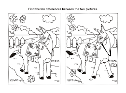Find The Difference Printable Horse Game Elsa Coloring Pages Bible For Kids Find The Difference Pictures