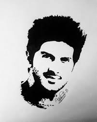 31 And Here You Go Dqsalmaan Ps Not A Digital Art Or Edit Its Purely Handmade Idessinn Dulquer Dulquars Silhouette Art Art Art Painting Gallery
