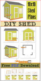 Shed Plans 10x10 Gable Shed Pdf Download Construct101 10x10 Shed Plans Diy Storage Shed Plans Shed Plans