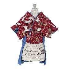 エドウイン EDWIN タンチョウデザイン袴【犬服 ウエア 袴 カジュアル】