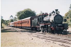 Kandanga Steam Engine Trains Train Passenger