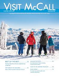 Visit Mccall Magazine Winter 19 20 By Mccall Area Chamber Of