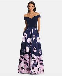 Xscape Dresses Decorhstyle Com In 2020 Floral Print Gowns Printed Gowns Petite Gowns