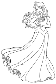 Free printable princess aurora coloring pages for kids that you can print out and color. Princess Coloring Pages 100 Images Free Printable