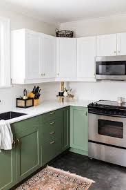 Plywood box construction, solid wood doors and drawers, mini door swatch available rated 3.6 out of 5 stars based on 7 reviews. This Striking 1 200 Sq Ft Home Will Make You Want To Move To Canada Home Decor Kitchen Green Kitchen Cabinets Home Kitchens