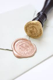 How To Make A Wax Seal Diy Tutorial Blushed Design Wax Seals Diy Wax Seals Wax Seal Stamp