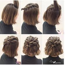 Do it yourself updo's for short hair. 20 Incredible Diy Short Hairstyles A Step By Step Guide